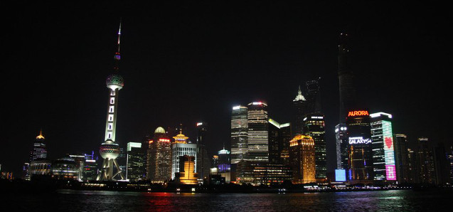 Der Kontrast zu Peking: Shanghai