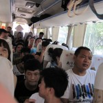 die lustige Busfahrt nach Yangshuo