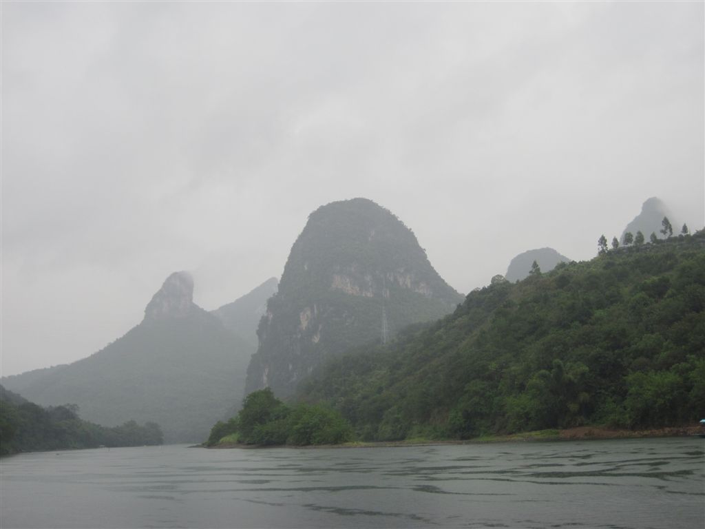 Yangshuo bei Regen