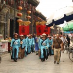 Straßenzug durch Pingyao