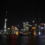Skyline bei Nacht (Pudong)