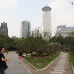 People Square, ein Park mitten in Shanghai