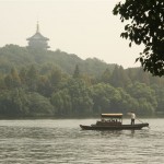 Paddelboot im West-Lake See