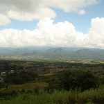 Blick vom Viewpoint über Pai