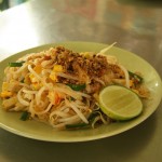 Unser erstes fertiges Gericht: Phat Thai