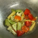 Stir fried mixed vegetables