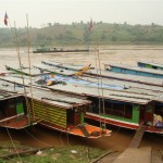 der Start der Slowboat-Tour in Houay Xai