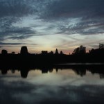 Angkor Wat beim Sonnenaufgang