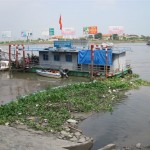Bootshafen im Cat Lai Fluß