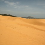 red sand dune