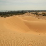 red sand dune