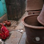 pottery in Kumbharwada, the potters' village in Dharavi