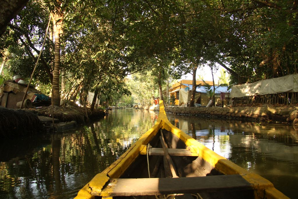 Bootstour durch die Backwaters – Alleppey (Kerala)