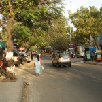 indisches City-Life in Chennai