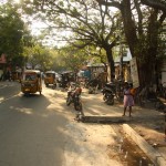 indisches City-Life in Chennai