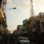 indisches City-Life in Chennai